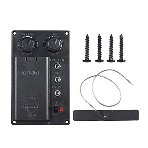 Plastic 4/4 Scale EQ Electric Cello Pickup Amp with Piezo Screws for Cellist - Thumbnail 3