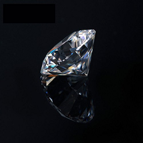 0.6 Ct 5.5 mm Round Brilliant Cut Genuine Charles&Colvard Moissanite Loose Stone w. Certificate - Thumbnail 2