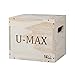 U-MAX Wood Plyo Box for Crossfit Jump Training and Conditioning Plyometric Box 16/14/12