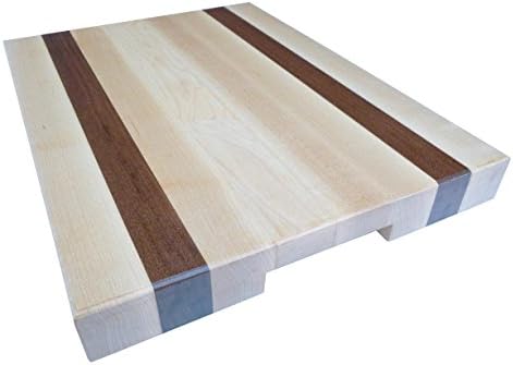 Handmade Hardwood Maple & Black Walnut chopping board