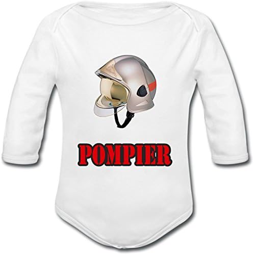 Yonacrea Casque De Pompier Body Bebe Manches Longues Bodys Et Combinaisons Fantaisie Dwteam In