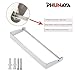 PHUNAYA Under Cabinet Paper Towel Holder Wall Mount for Home Kitchen,Stainless Steel for Large Rolls-Chrome
