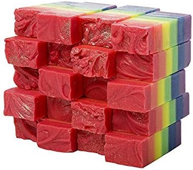 Charlene New York Rainbow & Unicorn Soap Party Favors Individually Wrapped - Goodie Bag Fillers For Kids Themed Birthdays, Baby Shower, Wedding Celebrations, Thank You Bulk Guest Gifts - 2.5oz (20)