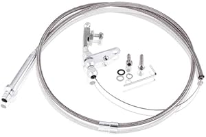 KEENSO Throttle Cable Braided Down Cable Th350 Down for 350 Th350