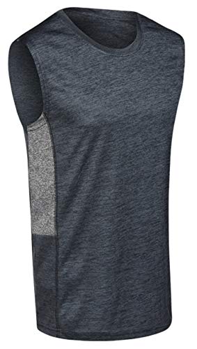 image for Real Essentials Men's Quick Dry Fit Dri-Fit Jersey Sleeveless Tank Top
