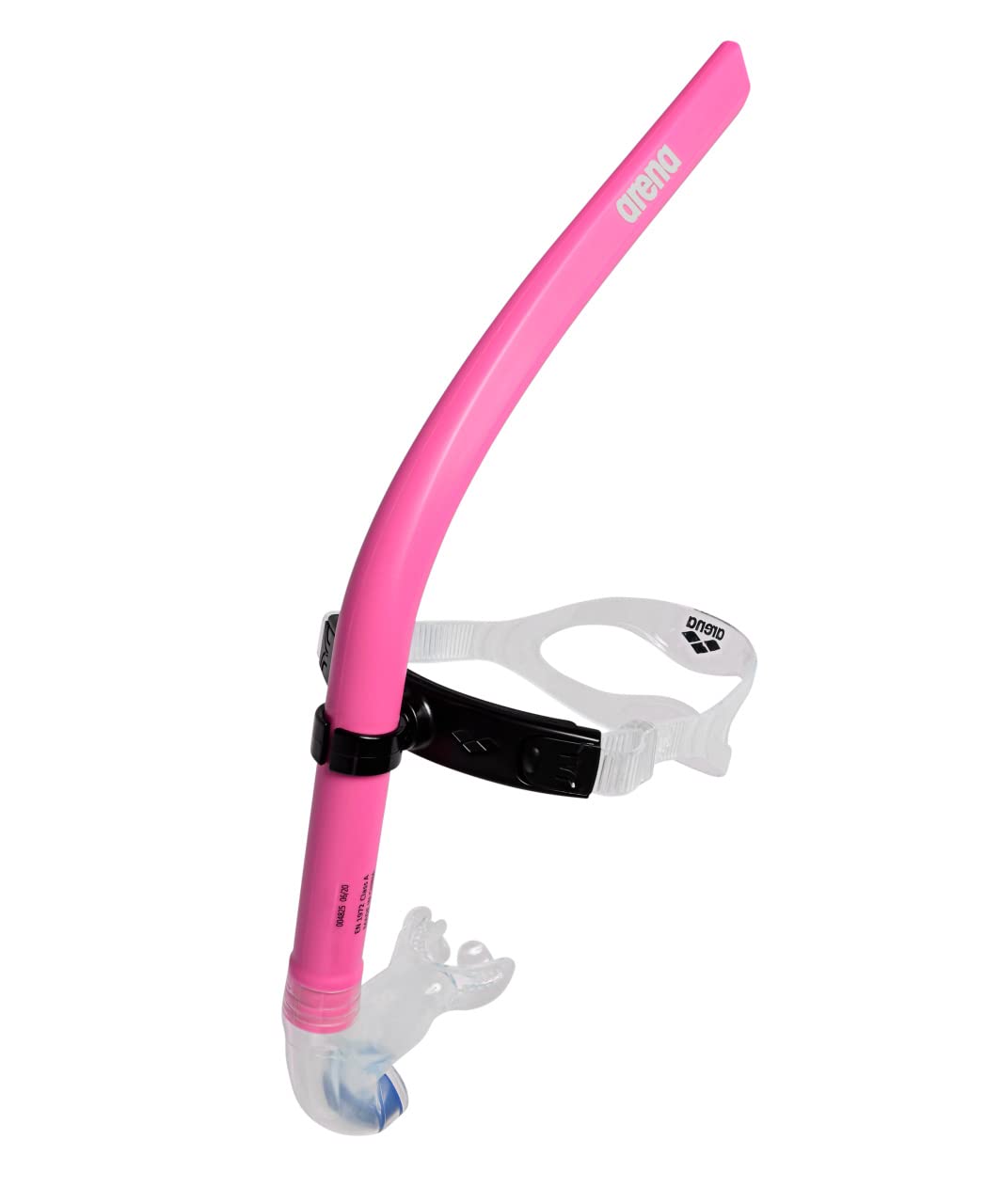 ARENA Swim Snorkel III Adult Unisex, Swimming Snorkel with One-Way Drain, For Sea and Pool Training, Precision Adjustment with Buckle