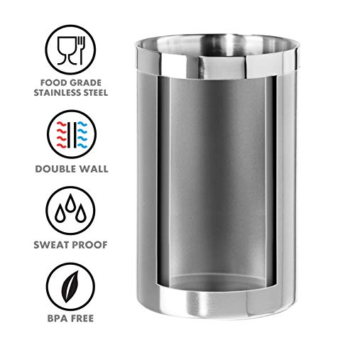 Oggi Wine Cooler, Stainless Steel Pricepulse