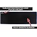 Reflex Lab Large Extended Gaming Mouse Pad Mat XXL, Stitched Edges, Waterproof, Ultra Thick 5mm, Wide & Long Mousepad 36”x12”x.20