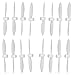 16 PCS (set of 4) CX-10 Propeller Blade Replacements 