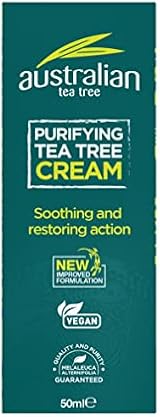 Australian Tea Tree Cream Purifying Natural Vegan Cruelty Free 50ml view 2