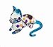 Hand Blown Art Glass,Cat Miniature Animals Collection, Dollhouse Miniatures,by Audomna Shop.(N0056)