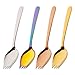 Choary Stainless Steel Multifunction Spork for Camping Utensils, Spaghetti Salad Dessert Heavy Duty Flatware set,5.9