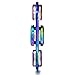 FANKUTOYS Triangle Hand Fidget Spinner Fingertip Gyro Anxiety Toy, (Multicolor)