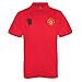 Manchester United FC Official Soccer Gift Mens Crest Polo Shirt Red Large