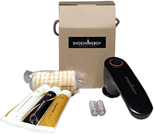 AMAZING SHOESHINEBOY Electric Shoe Cleaner Polish Leather Set