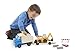 Melissa & Doug Classic Toy Wooden Dump Truck & Loader with Construction Pieces