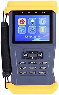 Camera Tester CCTV Tester CVBS Analogy Tester with HD-TVI/AHD/CVI/UTP Cable/Audio Video/PTZ Test&amp;Control/RS485 Supply 12V/1A Output 3.5 Inch LCD Monitor (4 in 1)