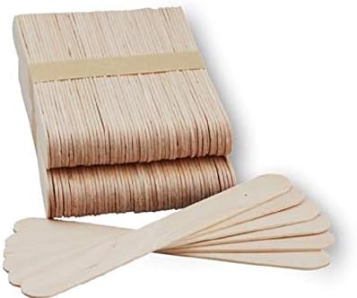 Vaxy Premium Wax Sticks 1000 Pack, Salon Quality Disposable Wooden Waxing Sticks & Wax Spatulas for Hot & Warm Wax