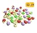 IFfree 40pcs Stationery Gift Turtle Erasers For Your Kids Students Stationery Prizes.Colors Random erasers,erasers bulk,erasers for kids,cap erasers,green eraser,fun erasers,turtle erasers,eraser gift