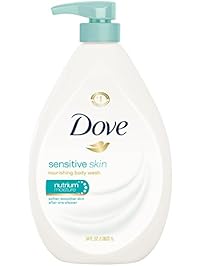 Dove Body Wash Pump, Sensitive Skin 34 oz