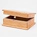 Bits and Pieces - Secret Sliding Gift Box Brainteaser Puzzle - Wooden Puzzle Money Box - Lock Up Box - Box Measures 4-1/2