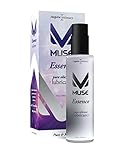 Muse Silicone Personal Lubricant, 4 Ounce Natural, Organic, Intimate Lubricant for Sexual Pleasure (Silicone lube for Sensitive Skin - Men, Women and Couples)