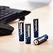 TENAVOLTS Rechargeable Lithium/Li-ion Batteries, AA Rechargeable Batteries, Constant Output at 1.5V, Quick Charge Less Than 2 Hours, 2775 mWh Electrical core Power- 4 Count
