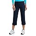 Womens Dri-more Stretch Core Capri Bermuda Pants Activewear Loungewear (XL, Navy)