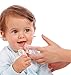 AnyBack Manual Toothbrushes Finger Tip Silicone Teether for Baby Teething Relief Oral Massager, Portable Tongue Cleaners Silicone Brushes for Adult 3 Pack Clear