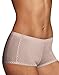 Maidenform Women's Classics Cotton Boyshort, Latte Ivory Pin Dot/Ivory, Medium/6