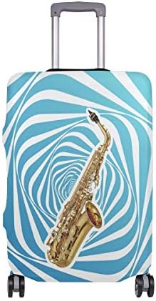 Alto Saxophone Travel Luggage Cover - Suitcase Protector HLive Spandex Dust Proof Covers with Zipper, Fits 18-32 inch