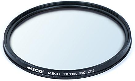 MECO Optical 52MM MC-CPL Filter - Multi-coated, 99.8% Polarizing Coefficient, Ultra Slim, Aluminum Frame, Optical Glass Circular Polarizer Filter