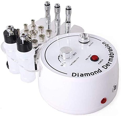 WAM Direct 3 in 1 Diamond Microdermabrasion Dermabrasion Machine Facial Care Salon Equipment for Personal Home Use (Suction Power: 0-55cmHg)