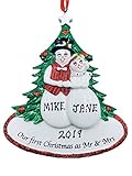Personalized Couple Ornament 2018 -Free Personalization