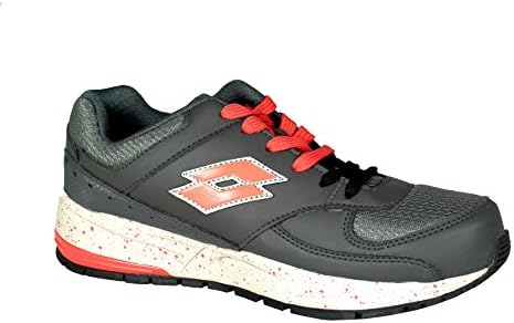 Lotto Men's String Silver/Navy Running Shoes - 9 UK/India (43 EU)