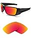 Littlebird4 Replacement Sunglasses Lenses Compatible with Oakley Fuel Cell, Polarized with UV Protection(Orange)
