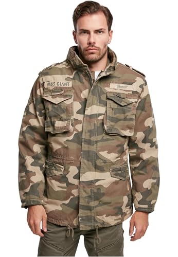 Brandit M65 Giant Jacket, Farbe: li.woodlan, Größe: 7XL