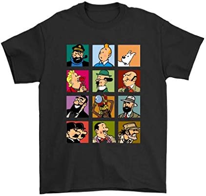 TSHIRTAMAZING The Adventures Tintin Cartoon Version Shirts