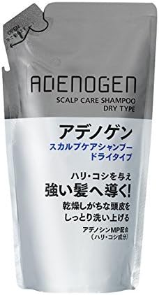 Shiseido Adenogen Scalp Care Shampoo Dry - 310ml - Refill (Green Tea Set )