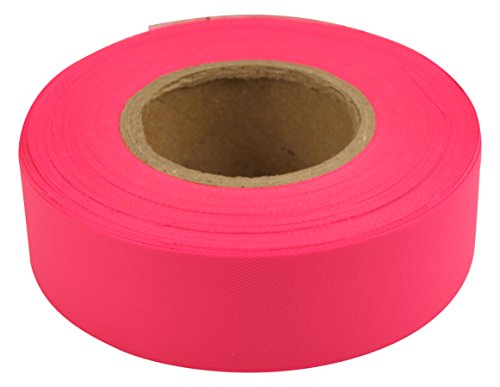 CH Hanson Fluorescent Red Flagging Tape