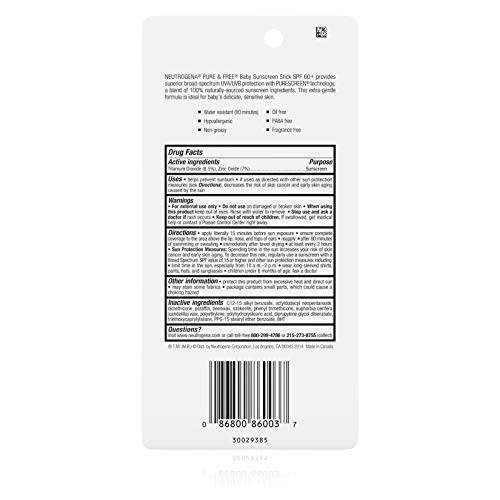 2 Neutrogena+Sunscreen+Water+Resistant+Hypoallergenic+PABA+Free