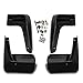 Black Friday VioletLisa New Set of 4 Matte Black Durable PP Bolt-On Flap Protect Front & Rear Mud Guards+Screws+Clamps For 13-17 Subaru Forester