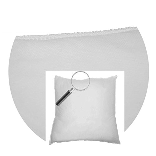 Mybecca PILE OF 4-16L x 16W Inches Pillow Insert Hypoallergenic Premium Square Sham Stuffer in Polyester Form Cover, MADE IN USA