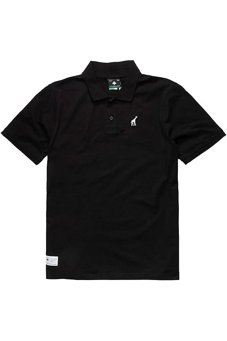 Amazon.com: LRG Men's Knit Polo Collared Shirt, Black