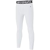 DEVOROPA Boys Leggings Youth Compression Pants Sports Tights Basketball Football Baseball Soccer Baselayer Slim/Regular/Husky