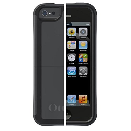OtterBox Defender Series 77-22464 Protective Case for Apple iPhone 5 - Retail Packaging - Coal