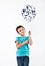 Treasures Gifted Blue Confetti Balloons - Clear Confetti Balloons - 12