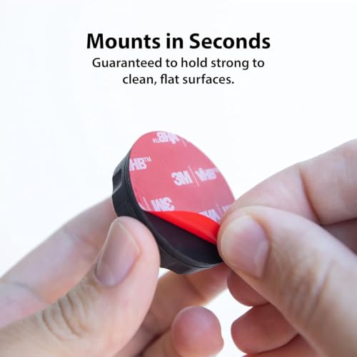 Elevation Lab AirTag Adhesive Mount - Waterproof (4 Pack) | Indestructible, discreet, screw-on design, find your bike, car, & more, patended