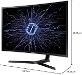 Samsung LC32HG70QQUXEN 32" Curved 144Hz 1ms WQHD Gaming Monitor FreeSync view 10