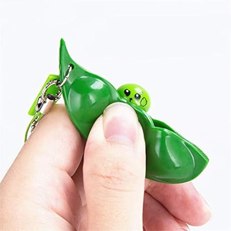 edamame stress relief toy